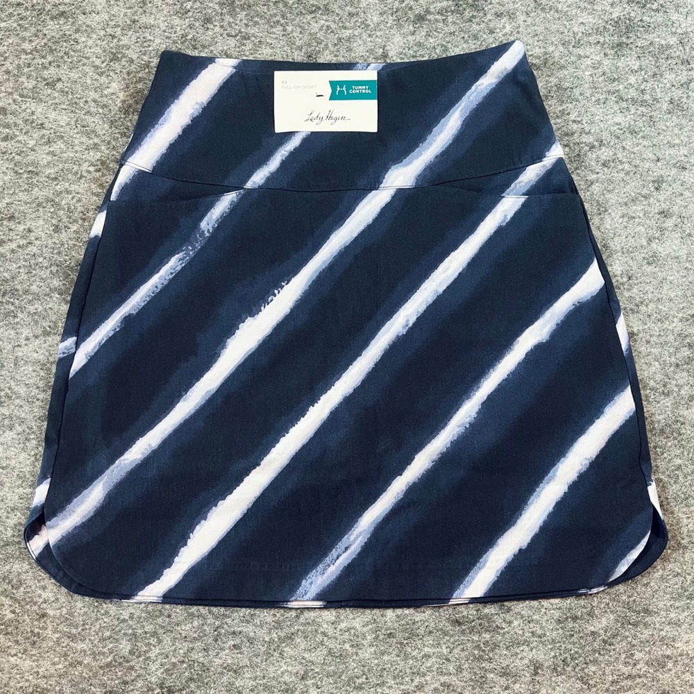 Lady Hagen Skort Women XS Navy Blue Skirt‎ Tummy Control Golf Tennis Pickleball
